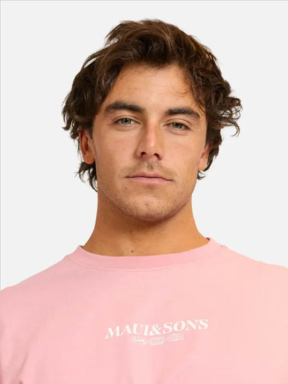 Polera Hombre Oversize Vibes Pink