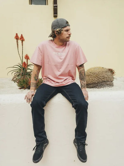 Polera Hombre Oversize Vibes Pink