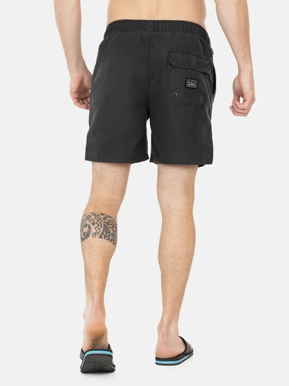 Traje de Baño Hombre Swell Track Negro