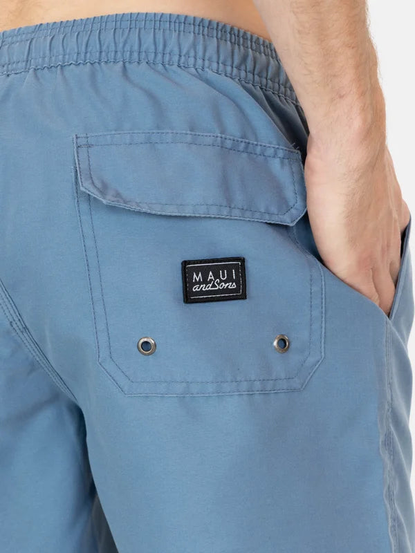 Traje de Baño Hombre Swell Track Navy