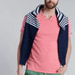 Polera Hombre Henley Oregon Lt Coral