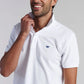 Polera Hombre Básica Pique White