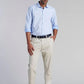 Pantalón Hombre Twill Slim Sand