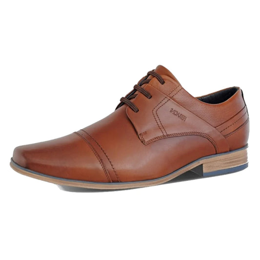 Zapato Hombre Derby 6065 Café Casual Ferracini