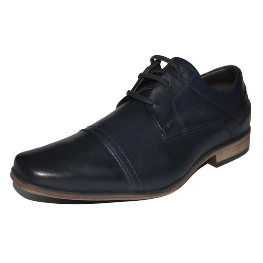 Zapato Hombre Derby 6065 Negro Casual Ferracini