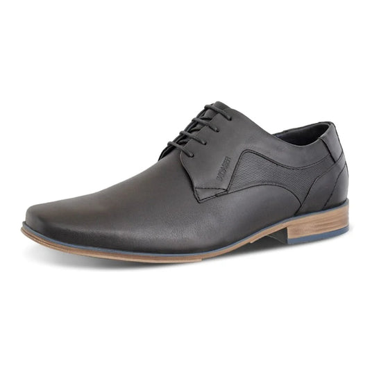 Zapato Hombre Derby 6067 Negro Casual Ferracini