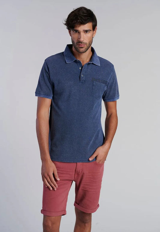 Polera Hombre Polo Hawai Navy