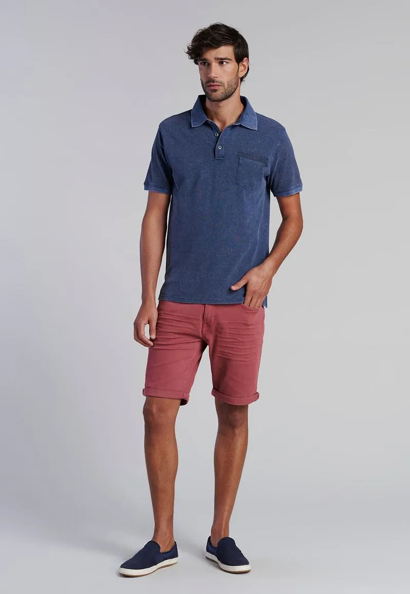 Polera Hombre Polo Hawai Navy