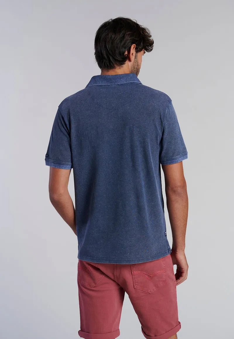 Polera Hombre Polo Hawai Navy