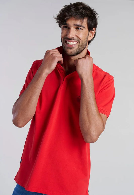 Polera Hombre Polo Las Vegas Red