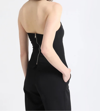 polera-mujer-top-strapless-barbas-negro
