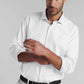 Camisa Hombre Jacquard Giorgia Sc White