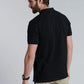 Polera Hombre Básica Pique Negro