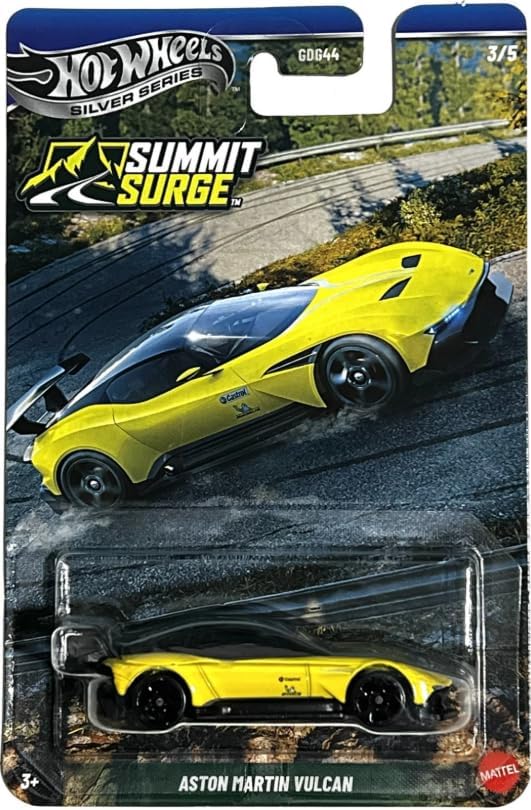 Aston Martin Vulcan - Summit Surge - Silver Series - Hot Wheels