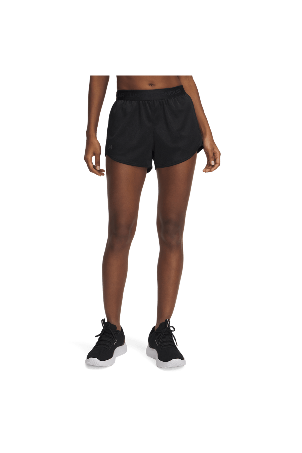 Shorts Mujer Tech Play Up Shine Negro