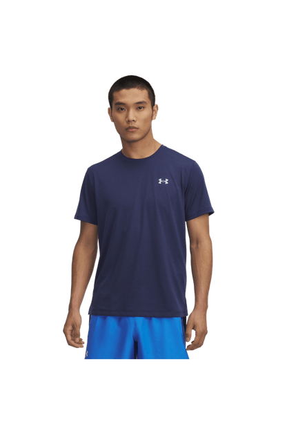 Polera Hombre Running Launch Shortsleeve Navy
