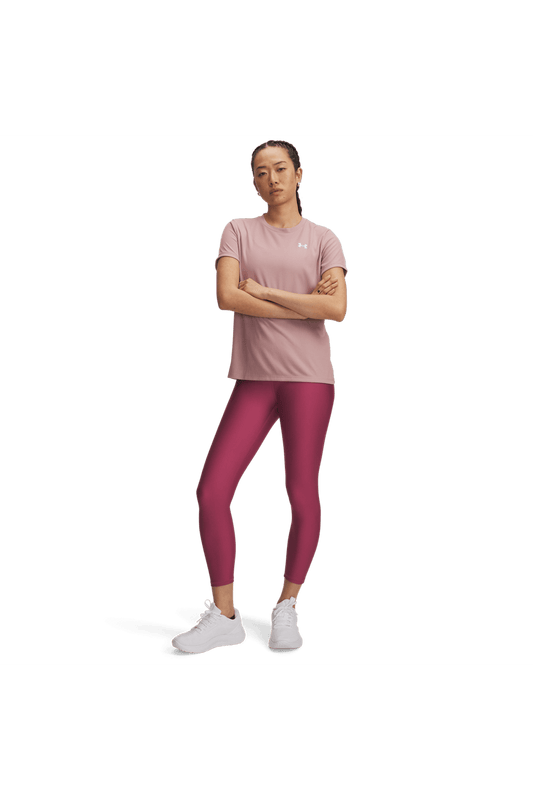 Calza Mujer Training Heat Gear Hi Ankle Morado