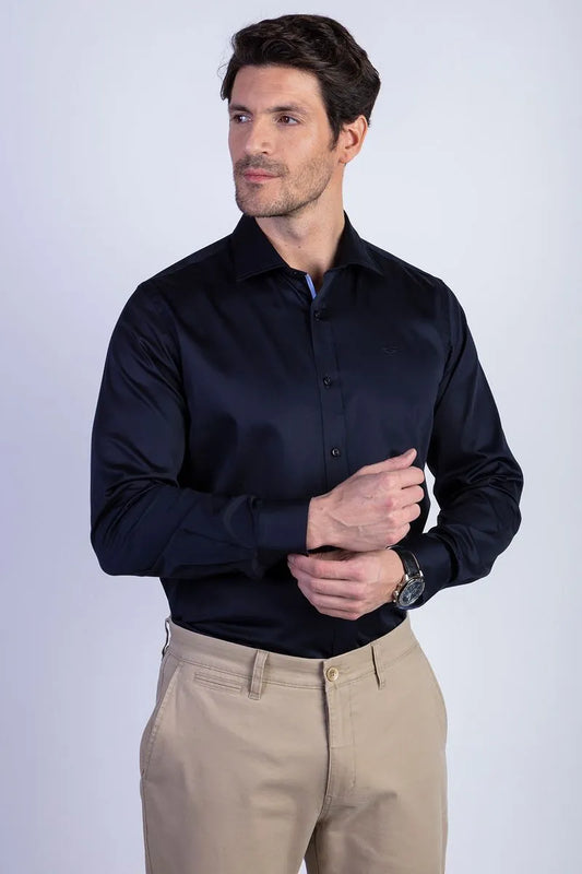 Camisa Hombre Smart Casual Dublin Navy