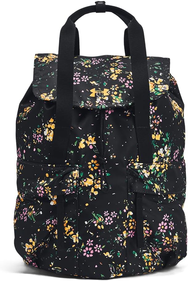 Mochila Mujer Flores Black