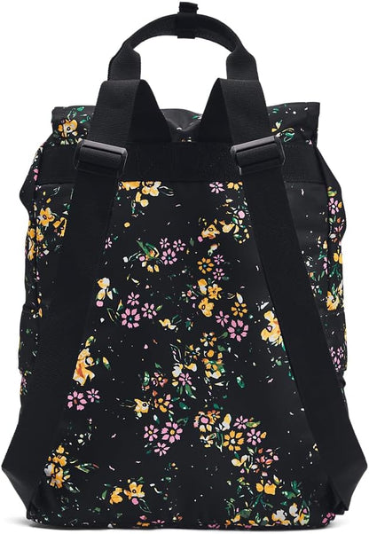 Mochila Mujer Flores Black