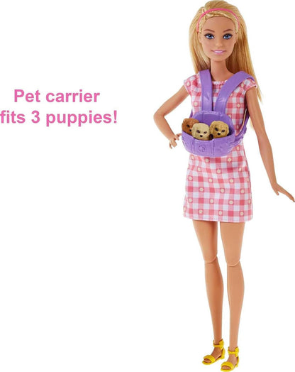 Muñeca Barbie Cachorros Recién Nacidos
