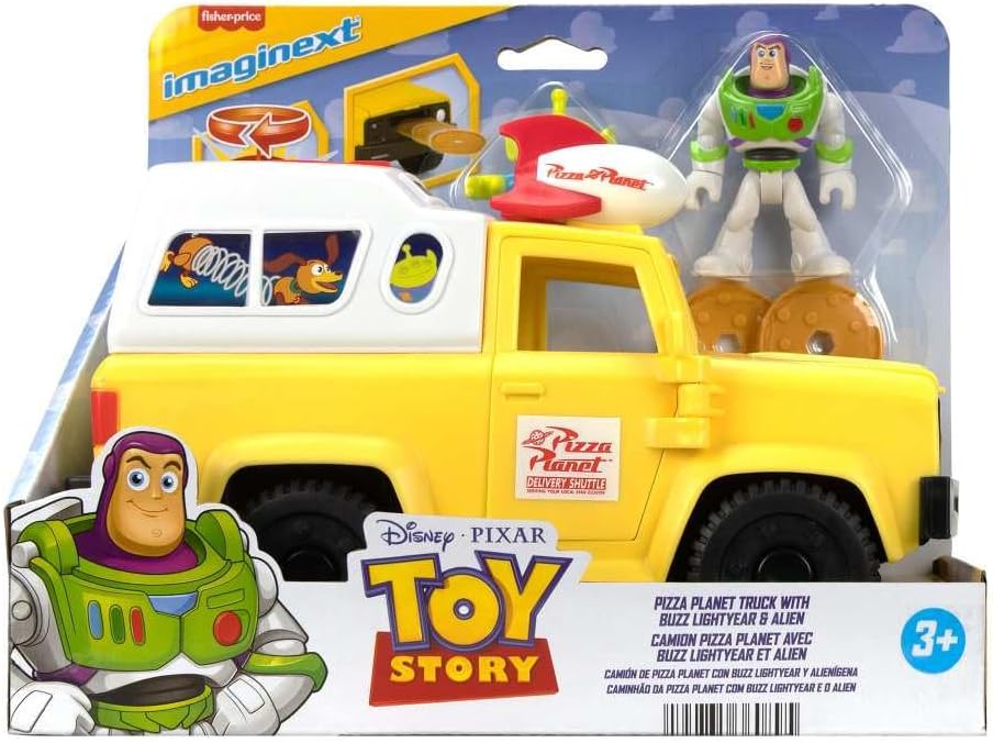 Toy Story Pizza Planet Truck con Buzz Lightyear Alien Playset