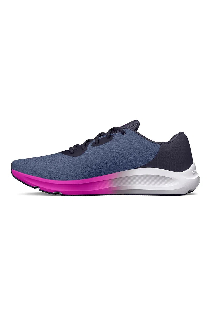 Zapatillas Mujer Running UA Charged Pursuit 3 Gris