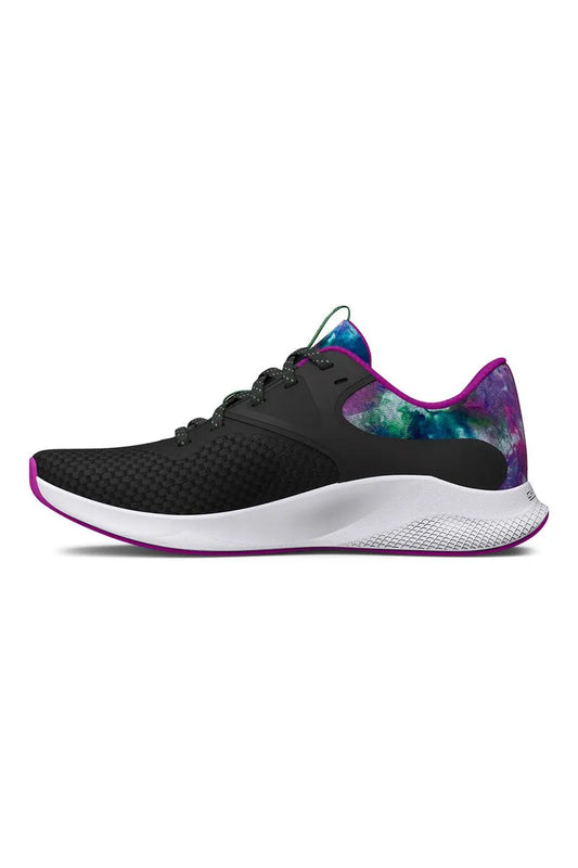 Tenis Mujer de Entrenamiento Charged Aurora 2 Negro Fucsia