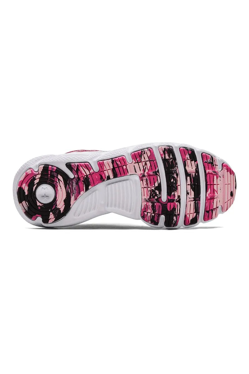 Zapatillas Mujer Running UA Charged Assert 9 Rosado/Gris