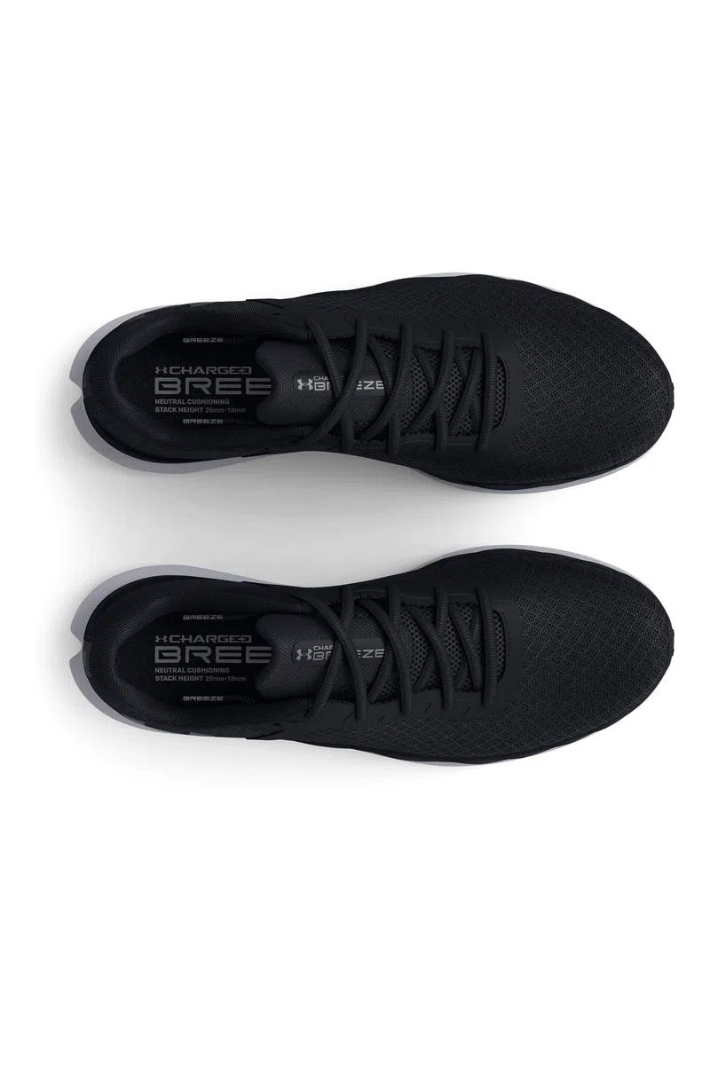 Zapatillas Hombre Running UA Charged Breeze Negro