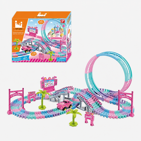 Pista Flexible con Loop (Modelo Top Castle / Beauty Race)