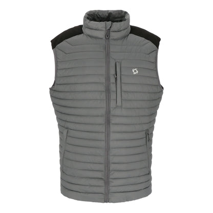 Parka Hombre Térmica sin Mangas Aki Gris Oscuro