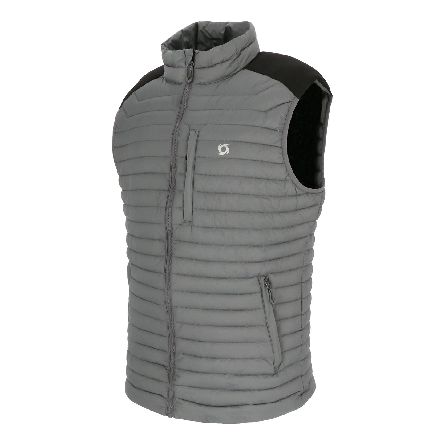 Parka Hombre Térmica sin Mangas Aki Gris Oscuro