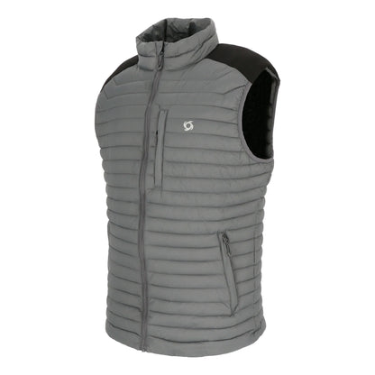 Parka Hombre Térmica sin Mangas Aki Gris Oscuro