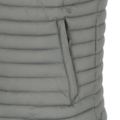Parka Hombre Térmica sin Mangas Aki Gris Oscuro