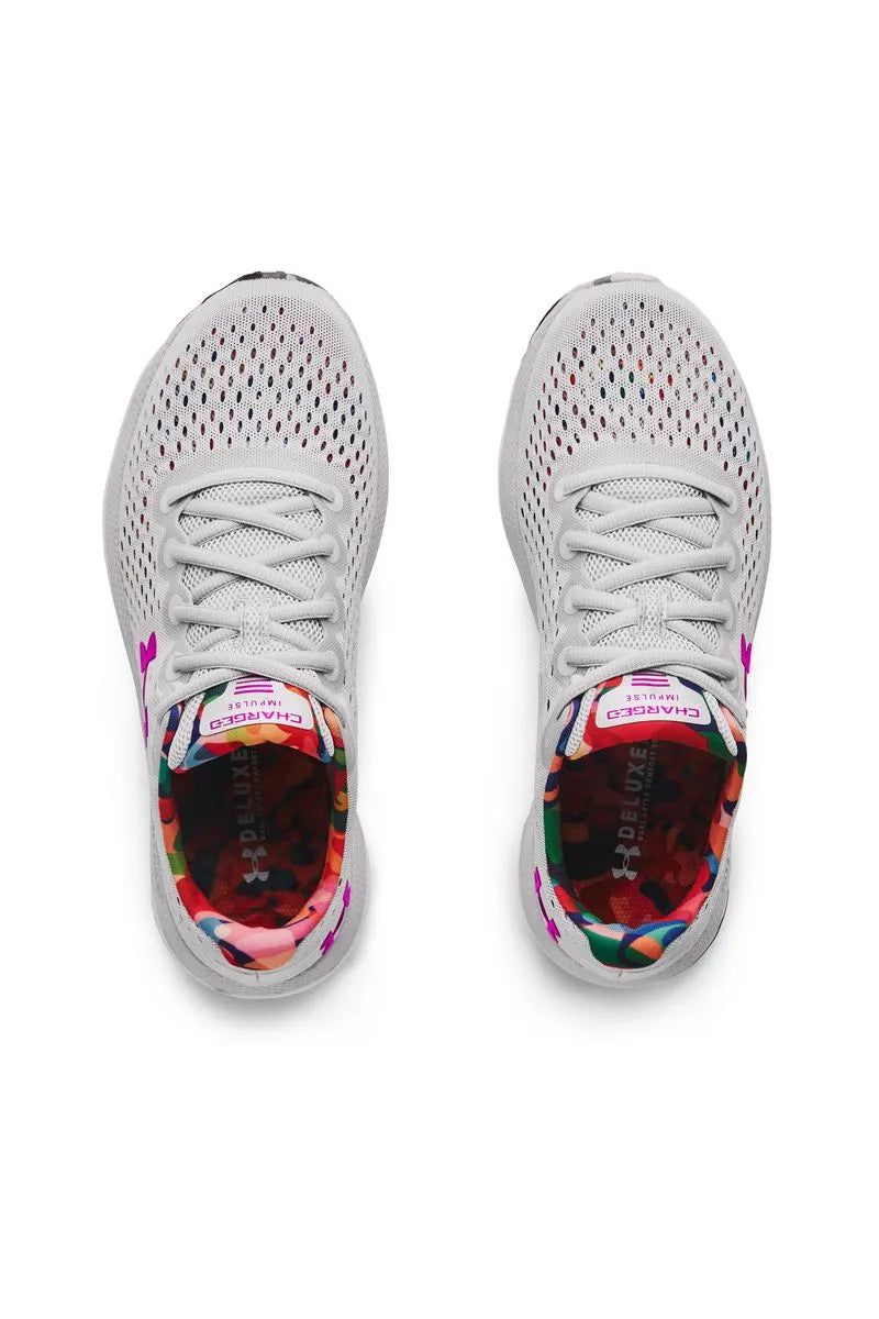 Zapatilla Mujer de Running UA Charged Impulse Floral