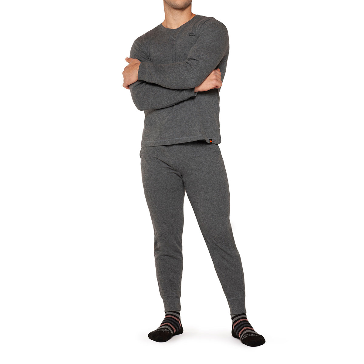 Camiseta Hombre Primera Capa Térmica Marengo Melange