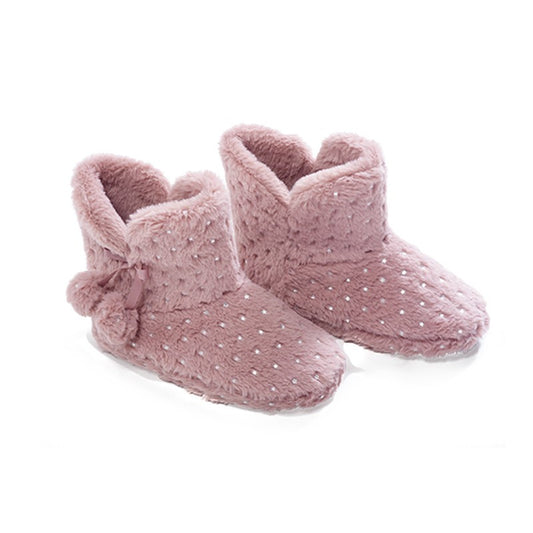 Botín Mujer Coralfleece Rosa