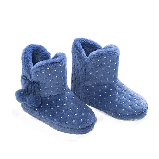 Botín Mujer Coralfleece Azul