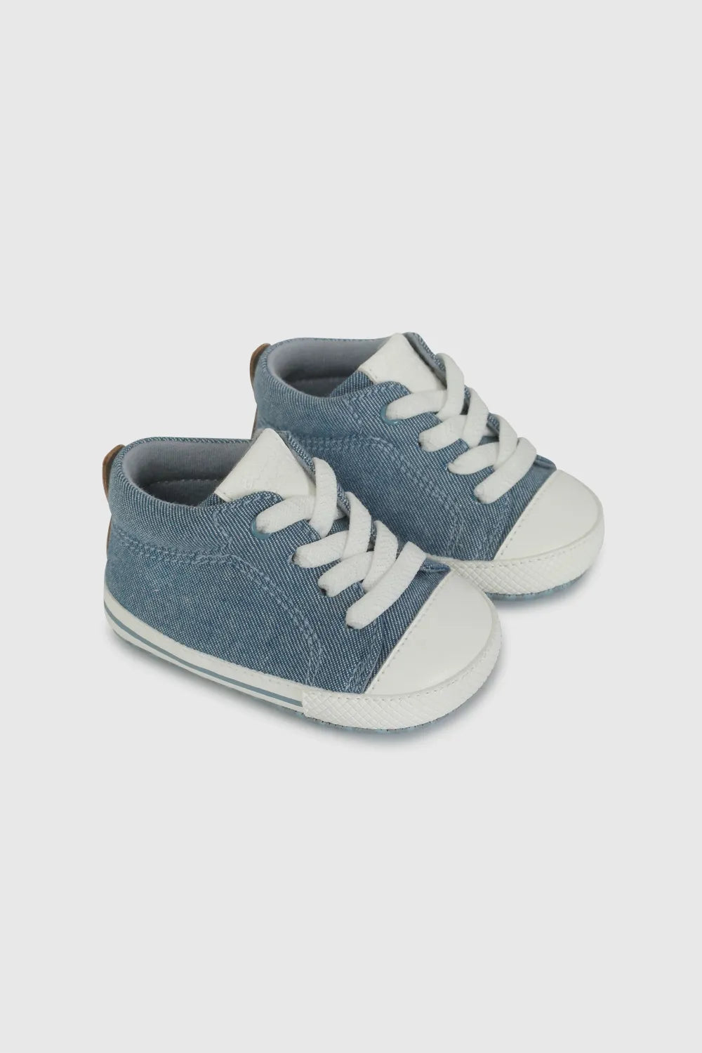 Zapatilla Bebé Niño Urbana Caña Alta Azul