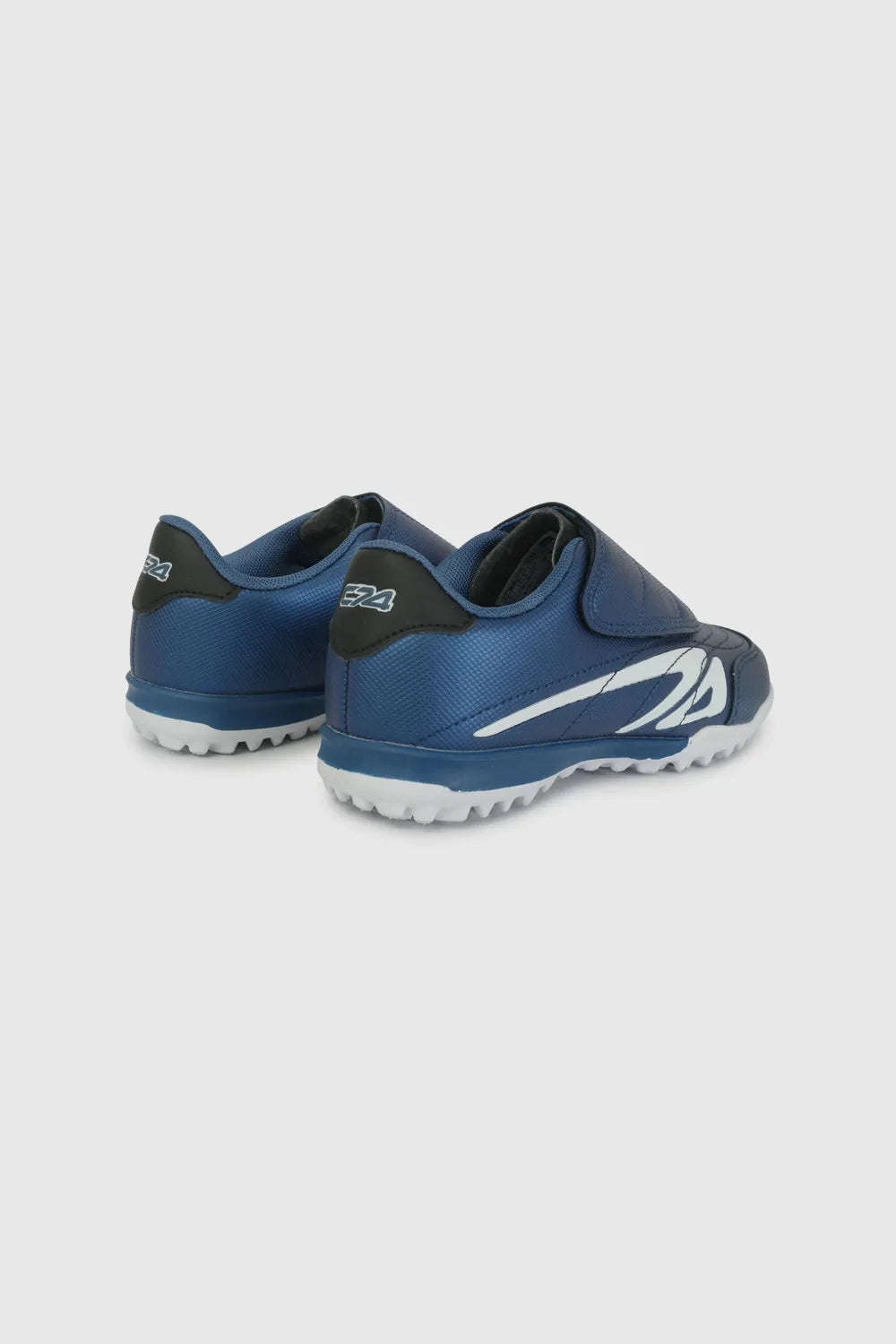 Zapatilla Niño Fútbol Azul Electrico