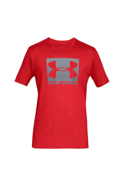 Polera Hombre manga corta boxed sportstyle Rojo