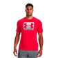 Polera Hombre manga corta boxed sportstyle Rojo