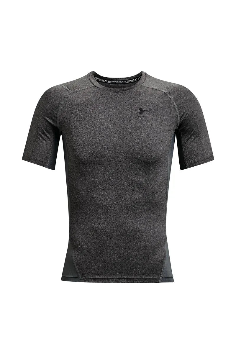 Polera Hombre manga corta heatgear Gris