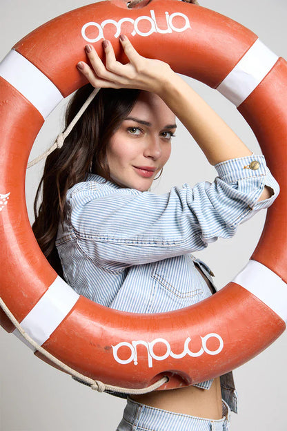 Chaqueta Mujer 5253 Celeste