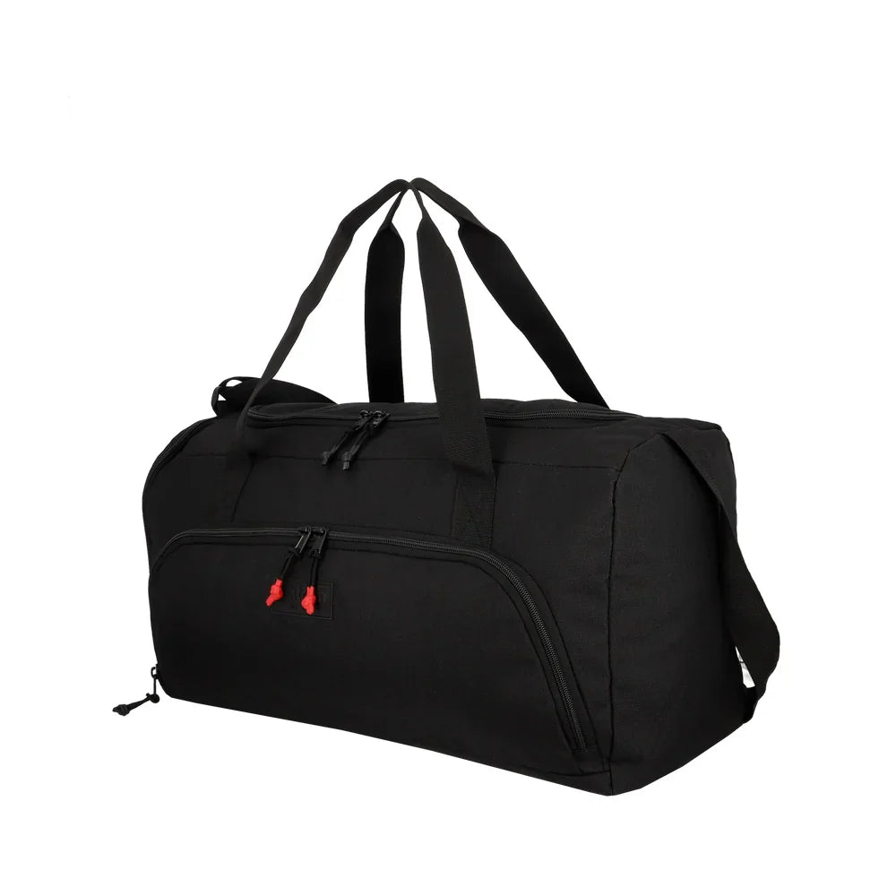 Mochila + Bolso + Estuche + Lonchera Megapack Niño Negro-Rojo