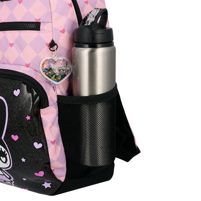 Mochila Escolar Niña Bolt Gato Black