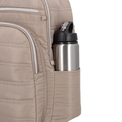 Mochila Para Notebook Mujer 15" Vermont Simply Taupe