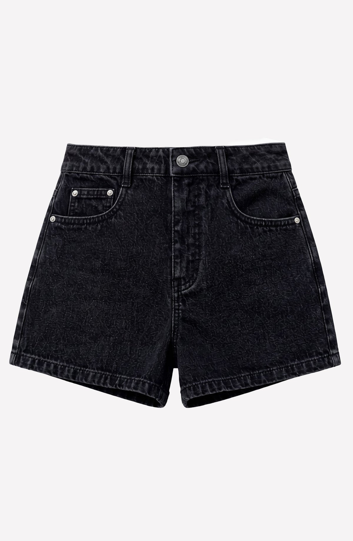 Short Mujer Denim Black