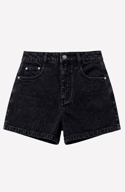 Short Mujer Denim Black